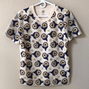 Tory Burch Bloom Guipure T-Shirt size L